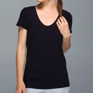 Lululemon Superb Short Sleeve Tee Black